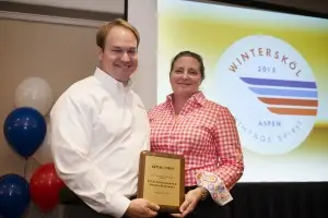 Caleb and Monica Edelman, founders of ECOS